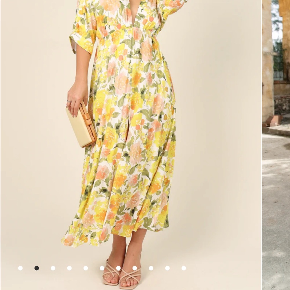 Petal and Pup XL floral print dress, NWT